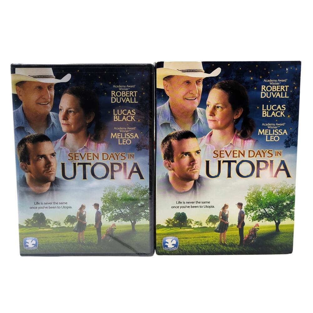 Seven Days in Utopia DVD Robert Duvall Melissa Leo Lucas Black Slipcover New